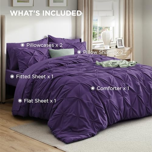 7 Piece California King Comforter Set & Sheets
