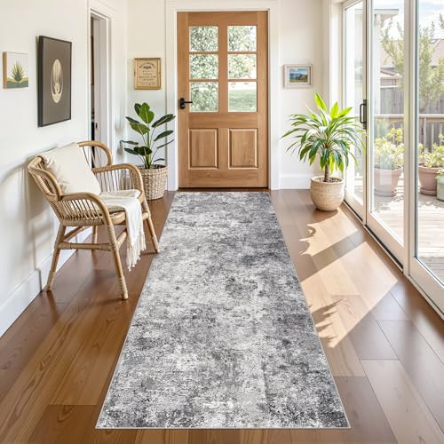 3x8 Washable Runner Rug for Hallway (24 Sq Ft)