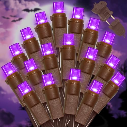 Purple Halloween Lights (100 Count)