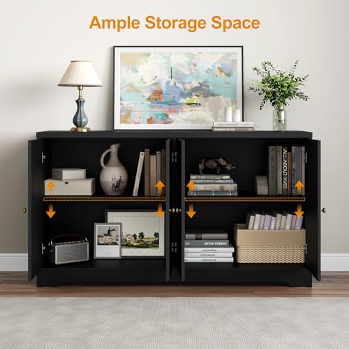 112'' Buffet Cabinet with Storage