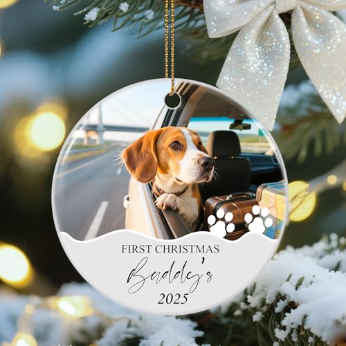 Personalized Dog Photo Ornaments 2026