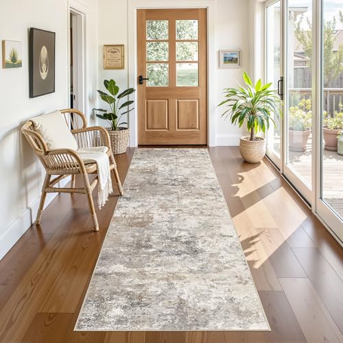 3x8 Washable Runner Rug for Hallway (24 Sq Ft)