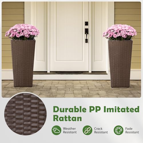 Wicker Planters