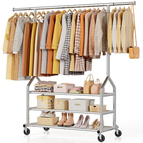 Heavy Duty Clothes Rack Load 688 LBS