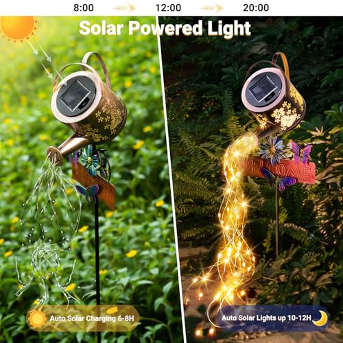 Solar Watering Can Light