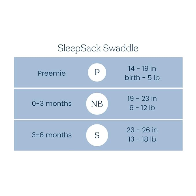 HALO 100% Cotton Sleepsack Swaddle, 3-Way Adjustable Wearable Blanket, TOG 1.5, Stems, Newborn, 0-3 Months