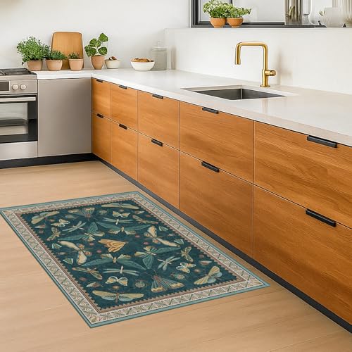Emerald Green Entry Rugs for Inside House (8 Sq Ft)