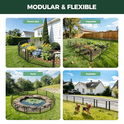 No Dig Garden Fence (53.8 Sq Ft)