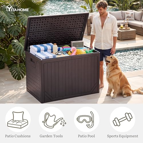 230 Gallon Extra Large Outdoor Storage Box