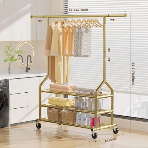 Heavy Duty Clothes Rack Load 688 LBS