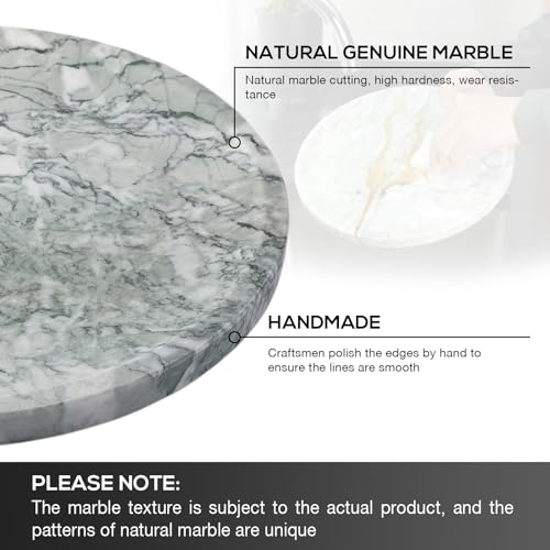 Natural Round Marble Tray