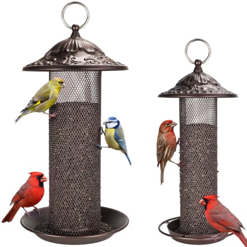 Nyjer Thistle Seeds Wild Bird Feeder 2 Pack