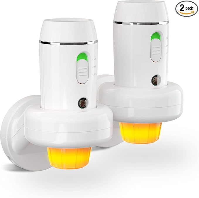 Power Failure Flashlight, 2 Pack Multi-Function Emergency Light