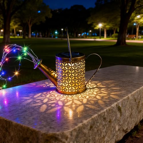 Solar Watering Can Light
