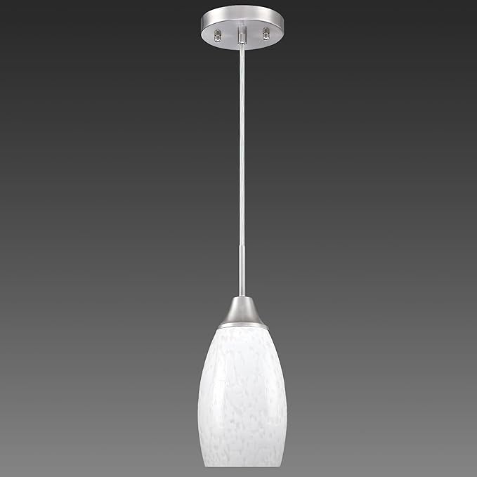 Mini Glass Pendant Light 4.72"