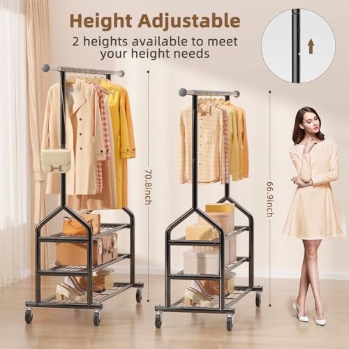 Heavy Duty Clothes Rack Load 556 LBS
