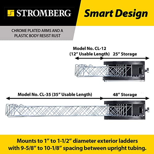 Extend-A-Line 35" Clothes Line – Retractable, Rack Hanger, Folding Swing Arm with Versatile Towel Bar for RVs, Drying, Motorhomes, Campers, and Home Laundry Spaces