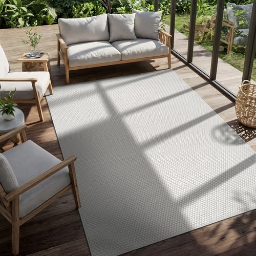 Easy Jute Rug 10x14 Indoor Outdoor Off (140 Sq Ft)