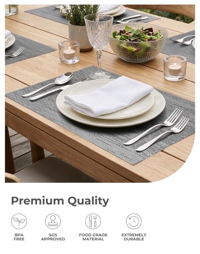 Grey Placemats (4 Count)