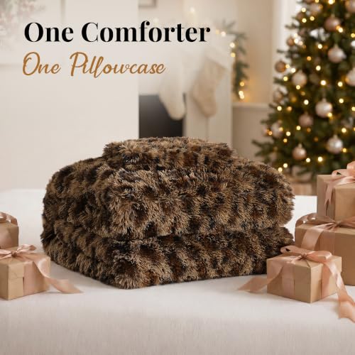 Fluffy Twin Comforter Set