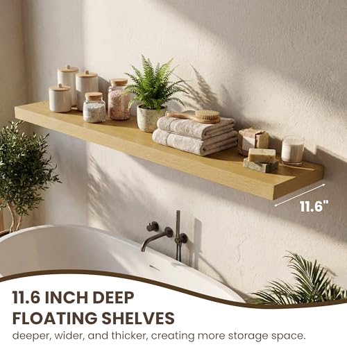 36 Inch Floating Shelves for Wall Set of 2