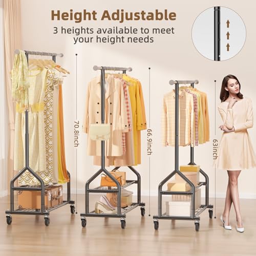 Heavy Duty Clothes Rack Load 556 LBS