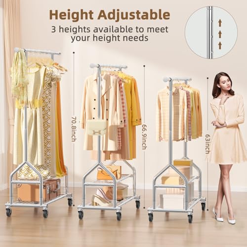 Heavy Duty Clothes Rack Load 556 LBS