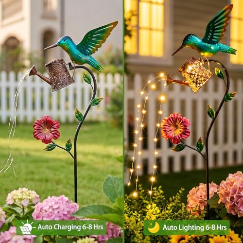 Hummingbird Solar Lights Outdoor Waterproof