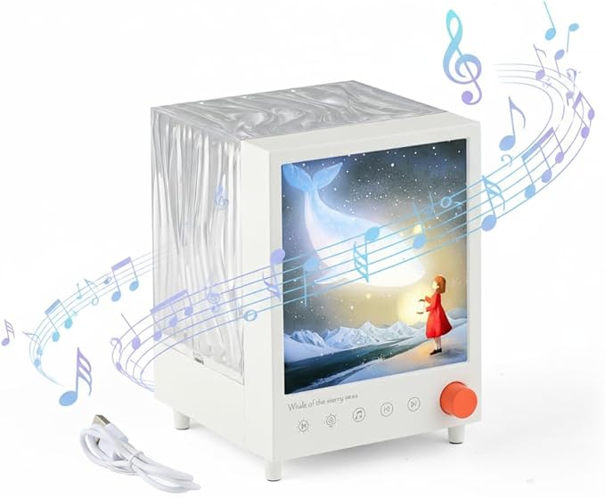 Northern Lights Projector Bluetooth: Ocean Wave Projector Light