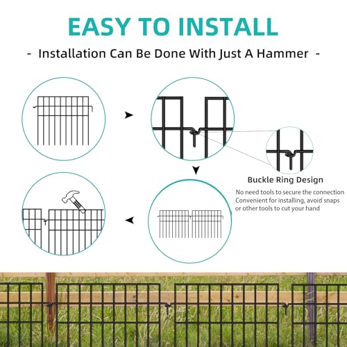 14 Panels Animal Barrier Fence