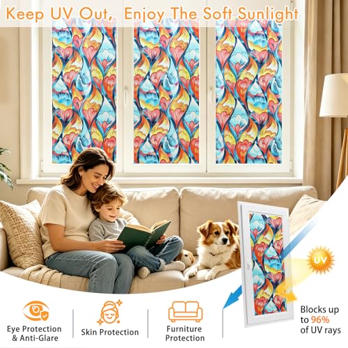 Frosted Window Privacy Film (2756.25 sq inch sq inch)
