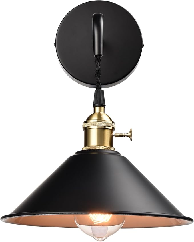 Industrial Wall Sconce 2-Pack