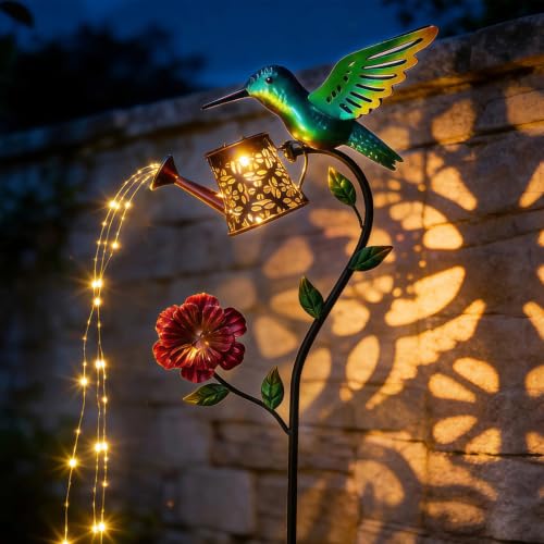 Hummingbird Solar Lights Outdoor Waterproof