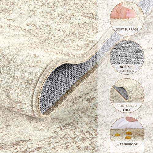 3x5 Washable Area Rug (15 Sq Ft)