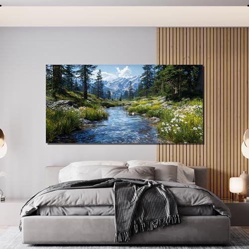 Nature Landscape Wall Art Prints Artwork Pictures For Living Room 24"X48"