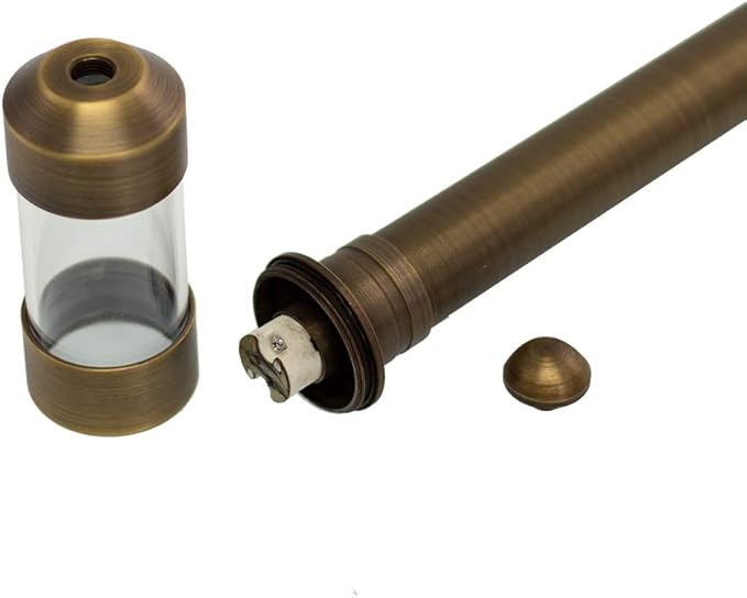 VOLT Flat Hat 12V Brass Path Light