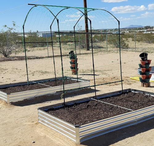 12x4x1.5ft Galvanized Raised Garden Bed