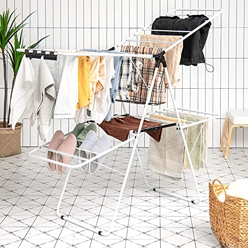 Foldable Clothes Drying Rack