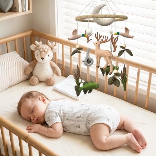 Hunting Baby Crib Mobile Deer Baby Mobile for Boys and Girls