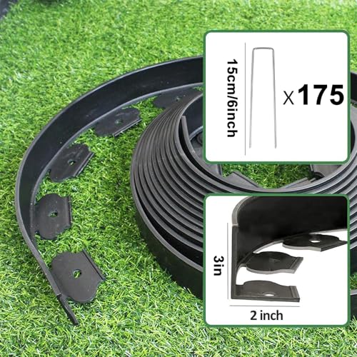 Landscape Edging 3in*115FT (176 Count)