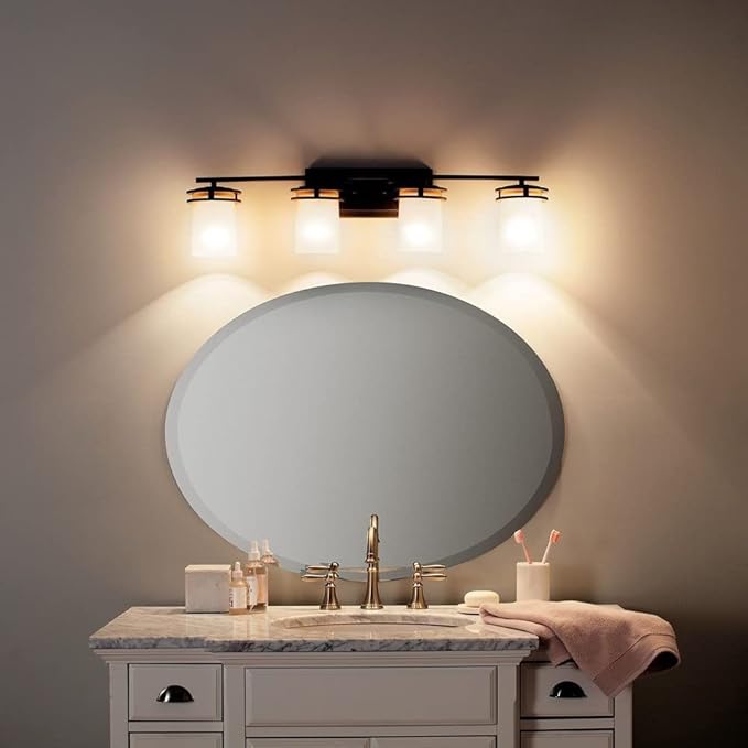 Kichler Hendrik 33.75" 4 Light Vanity