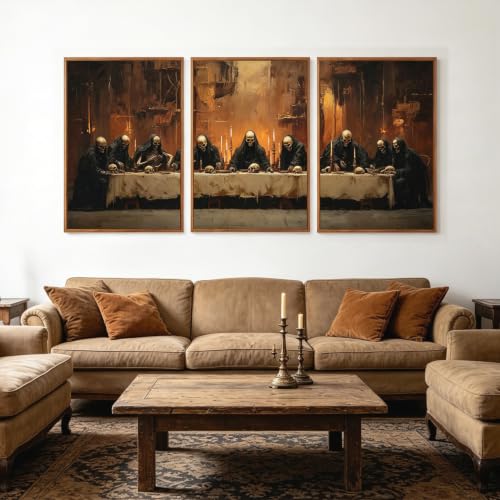 Last Supper Skeleton Wall Art