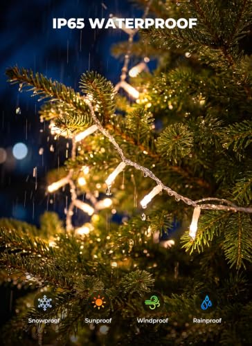 2 Pack Solar String Lights Outdoor (2 Count)