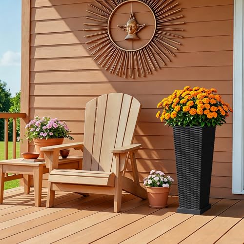 Resin 23.6'' Tall Planters