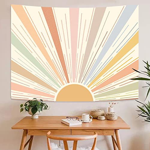 Boho Sun Tapestry Wall Hanging