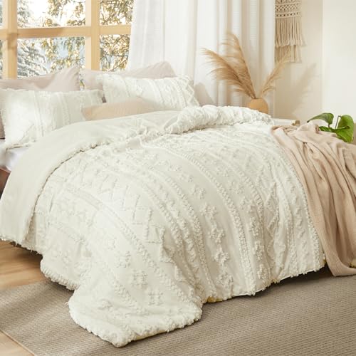 Tufted Boho Comforter Set King Size