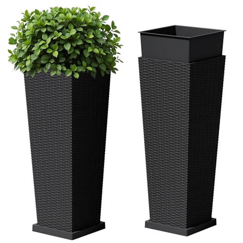 Resin 32'' Tall Planters