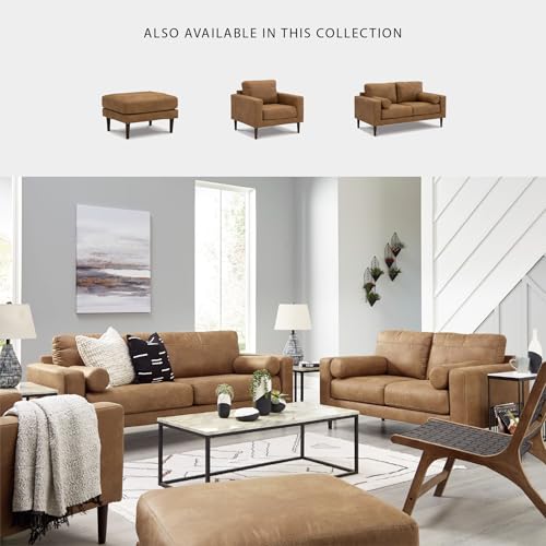 Telora Faux Leather 3 Seater Sofa Couch