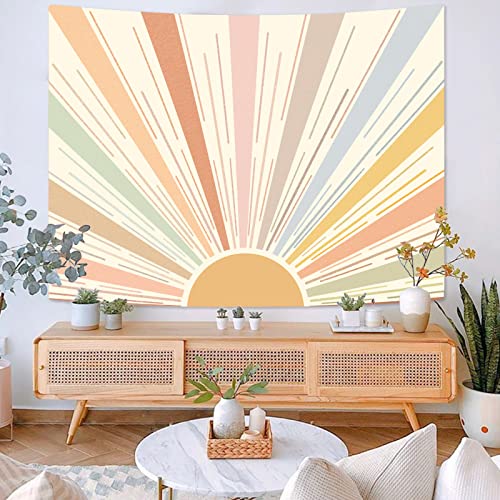 Boho Sun Tapestry Wall Hanging
