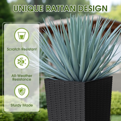 Resin 32'' Tall Planters